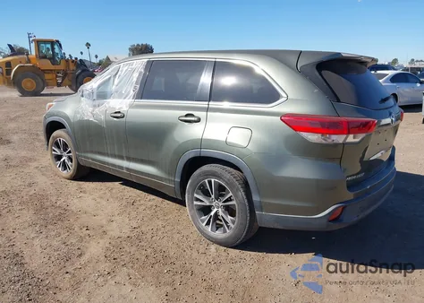 2018 Toyota Highlander Le из США, поврежденный, VIN 5TDZARFH1JS035487